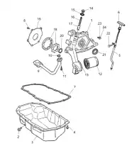 Фильтр масляный MOPAR 4105409BB