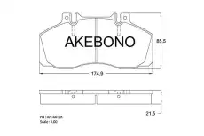 Тормозные колодки дисковые AKEBONO AN4410K