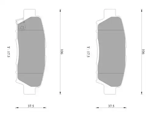 0 986 AB2 246 Тормозные колодки BOSCH