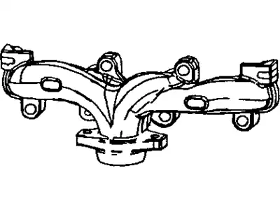 Коллектор выпускной CHRYSLER 53030933AB