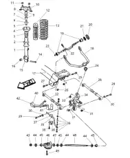 Амортизатор зад. 4879188AA CHRYSLER