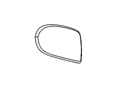 Стекло 68003720AA CHRYSLER