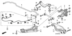 Датчик ABS HONDA 57470STKA01