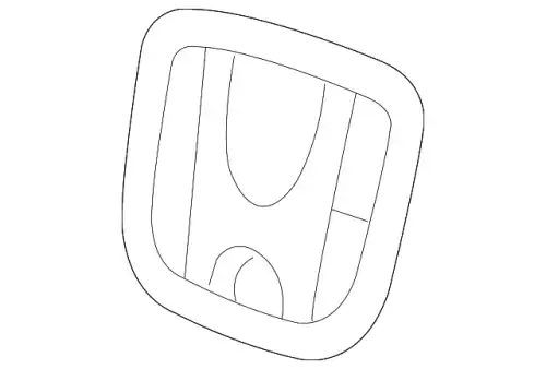  ЭМБЛЕМА 75700S5B003 HONDA