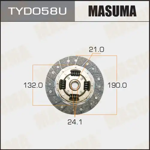 Диск сцепления MASUMA TYD058U