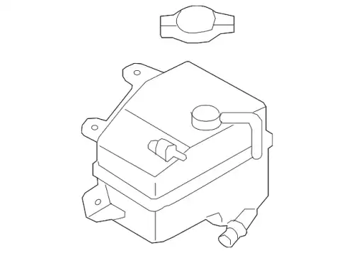 Расширительный бачок MAZDA CY0115350A