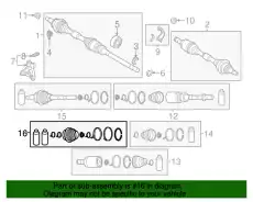 Пыльник наружний bm FTC622530 MAZDA