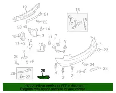 Фара противотуманная MAZDA EH4451660