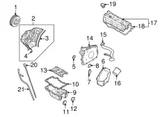 Прокладка клапанной крышки MAZDA AJ5710235
