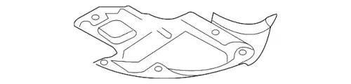 Подкрылок MAZDA TD1156132A