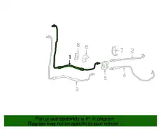 Патрубок радиатора w166, oelkuehler 166 500 68 72 MB