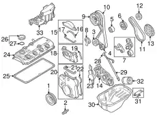Шкив коленвала MD306158 MITSUBISHI