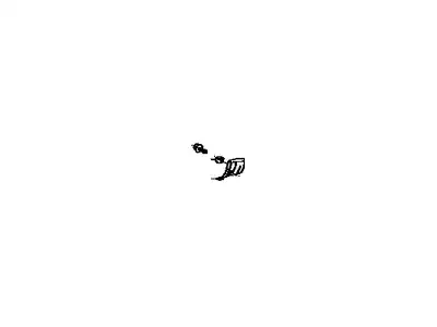 Клык бампера 626138910401 TOYOTA / LEXUS