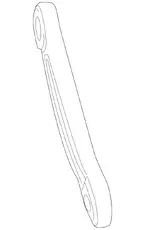 Рычаг подвески VAG 95533104900