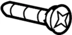 SCREW 9973-40-512 MAZDA