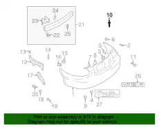 Пистон 9CS6-00-520 MAZDA