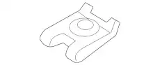 B092-60-408 КЛИПСА МЕТАЛЛИЧЕСКАЯ КУЗОВНАЯ MAZDA