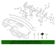 B092-60-408 КЛИПСА МЕТАЛЛИЧЕСКАЯ КУЗОВНАЯ MAZDA