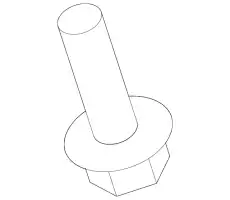 BOLT 9946-30-614 MAZDA