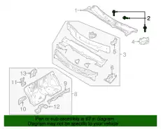 BOLT 9946-30-816 MAZDA