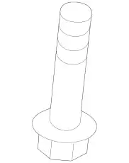 BOLT 9947-90-635 MAZDA