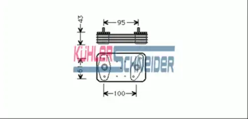 Масляный радиатор KUHLER SCHNEIDER 0462501