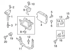 NUT 9XF0-02-137L MAZDA