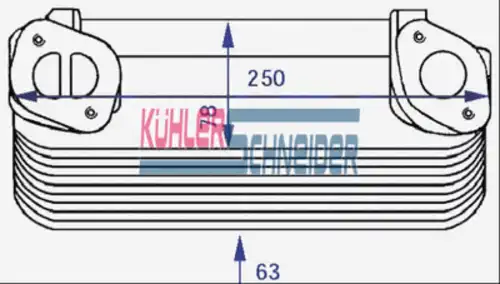 Масляный радиатор KUHLER SCHNEIDER 0462701