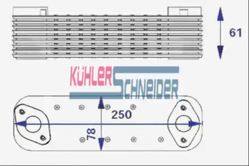 Масляный радиатор KUHLER SCHNEIDER 0462801
