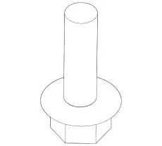 SCREW 9946-00-816 MAZDA