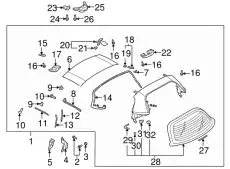 BOLT 9946-40-820B MAZDA