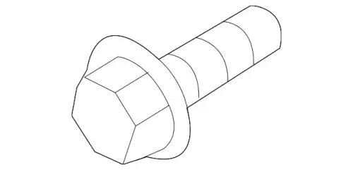 BOLT 9YA4-20-602 MAZDA