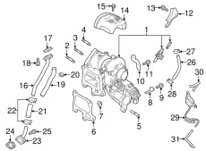 BOLT L3K9-13-453 MAZDA