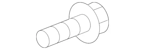 BOLT L3K9-13-453 MAZDA