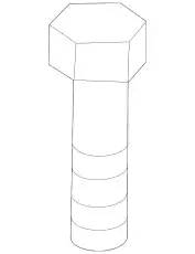 BOLT 9946-50-620B MAZDA