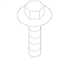 BOLT 9946-60-616B MAZDA