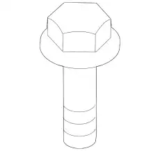 SCREW 9978-60-616B MAZDA