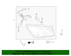 EA02-51-146A КЛИПСА ПЛАСТИКОВАЯ MAZDA