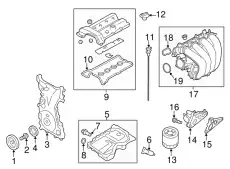 BOLT CAP ROCKER ARM PY01-12-175A MAZDA