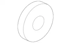 GASKET.TRUNK LID LAM B45A-51-3G8 MAZDA