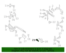 9YA4-2A-815 БОЛТ МЕТАЛЛИЧЕСКИЙ MAZDA