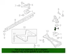BOLT 9978-40-820 MAZDA