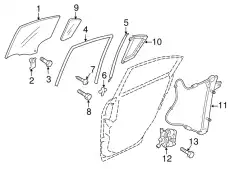 BOLT 9YA7-70-603 MAZDA