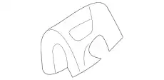 Ручка двери MAZDA B003-68-712