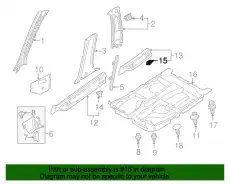 Ручка двери MAZDA B003-68-712
