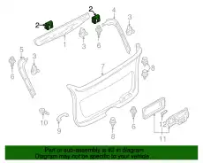 Хомут B455-68-AD2 MAZDA