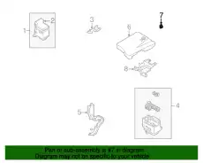 Хомут T001-67-CH1 MAZDA