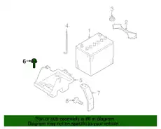BOLT.SPLASH SHIELD FB01-56-19XA MAZDA