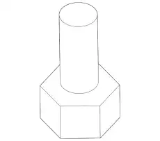 BOLT 9YA0-2A-802 MAZDA