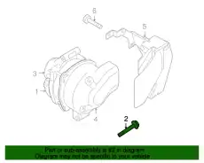 9XF0-03-287L BOLT MAZDA